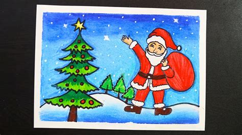 Christmas Scenery Drawing Ideas For Kids 46 млн просмотров 4 года