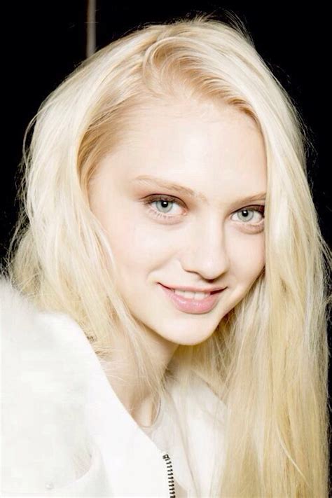 Nastya Kusakina Beauty Girl Blonde Hair Color Beauty Portrait