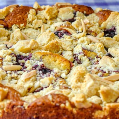 Cherry Swirl Almond Crumble Coffee Cake Rock Recipes