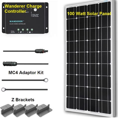 Renogy 100 Watt Solar Kit Is Easy To Use And Maintain