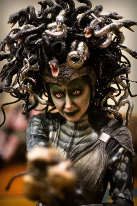 Angie Hill Medusa Halloween Cosplay Holloween Halloween Fun Halloween Makeup Halloween