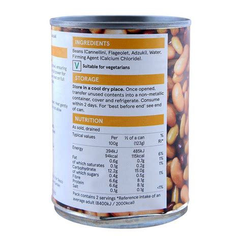 Purchase Tesco Three Bean Salad In Water 400g Online At