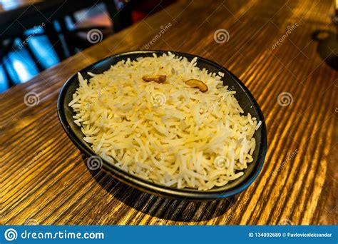 Indian Rice Bowl Stock Photo Image Of Jasmine Carbohydrate 134092680