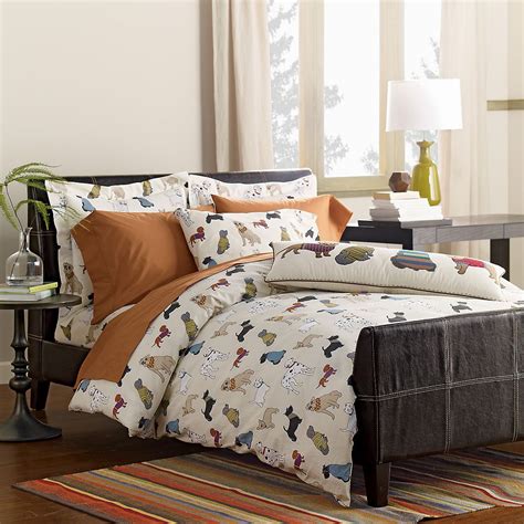 Dog theme decor offers many different items to enhance your home interior and yard. Dog Show Percale Duvet Cover/Comforter Cover and Sham ...