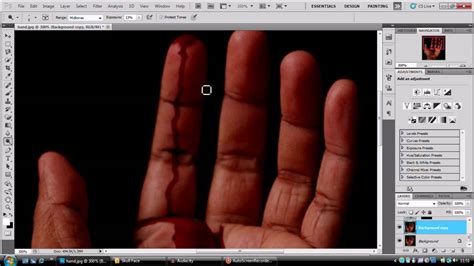 Let's take a quick look at the final image that we will create. Create a realistic blood effect using Photoshop - YouTube