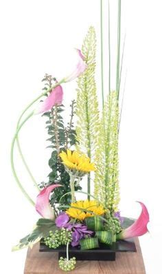 The terms flower arrangement, design or composition are synonymous. AACC Vertical on Pinterest | Floral Arrangements, Flower ...