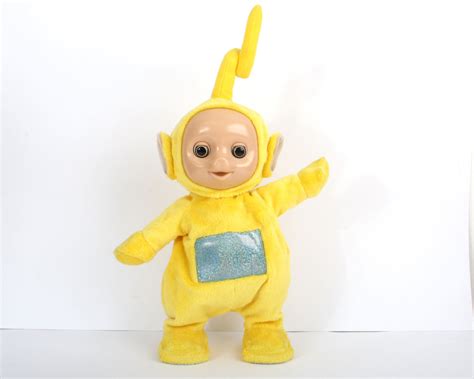 Dancing Teletubbies Laa Laa Yellow Dance With Me Laa Laa Etsy Uk