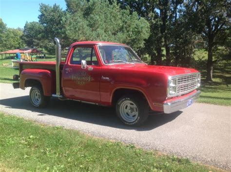 1979 Dodge Lil Red Express Adventurer D100 Pick Up Truck Survivor Must