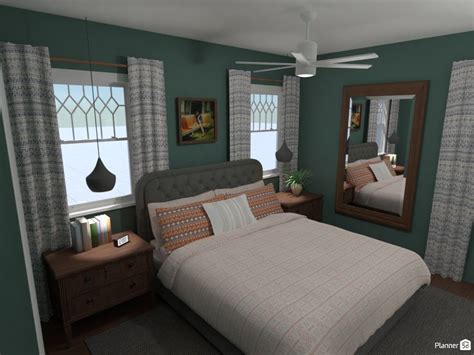 I'd like to create a single. Bedroom interior, PLANNER 5D | Contemporary bedroom design ...