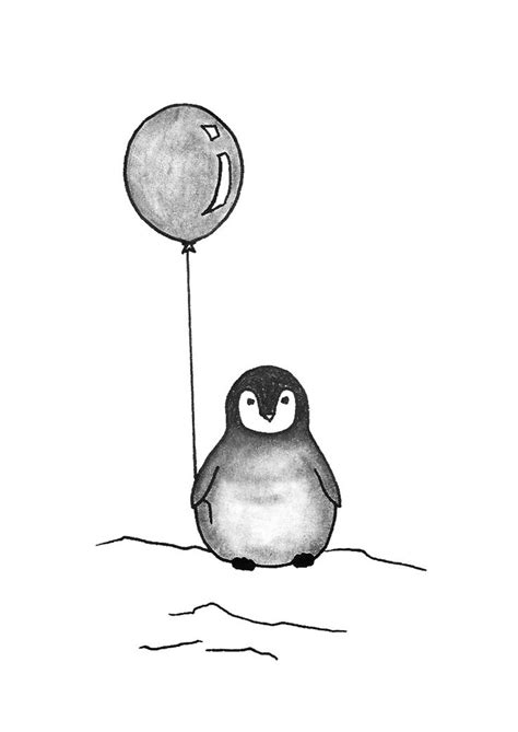 Jasmin Ekström Penguin Sketch Inspiration In 2019 Penguin Sketch