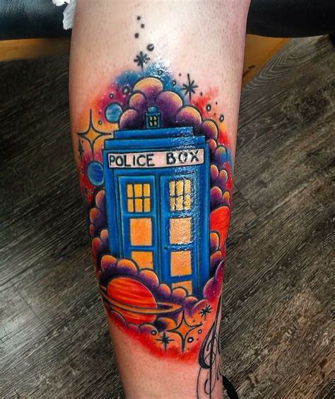 I've travelled to all sorts of places, done things you couldn't even imagine. Doctor who tardis tattoo | Doctor who tattoos, Tardis tattoo, Dr who tattoo
