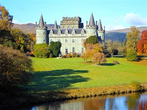 Inveraray Castlescotland Is The Ancestral Home Of The Duke Of Argyll