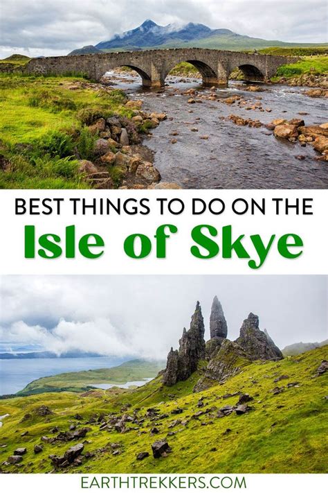 12 Best Things To Do On The Isle Of Skye Map And Photos Earth Trekkers Isle Of Skye Isle