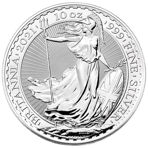 Britannia 2021 10 Oz Silver Bullion Coin The Royal Mint