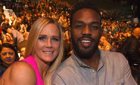 Fan Question Are Jon Jones And Holly Holmes A Couple Whats Going On