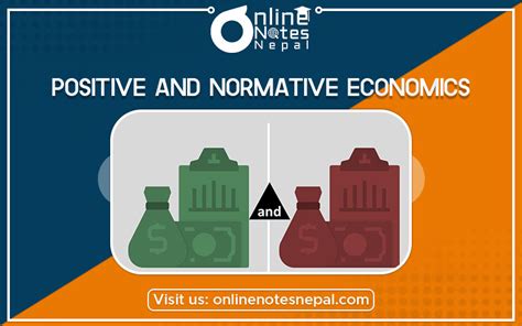 Positive And Normative Economics Introduction To Economics Online
