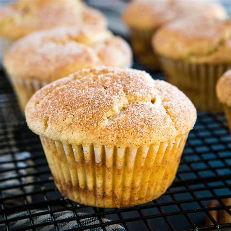 Cinnamon Sugar Muffins Easy Muffin Recipe The Busy Baker