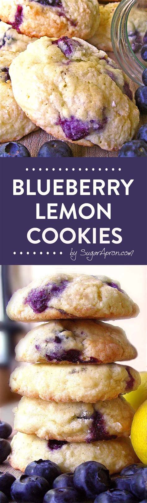 Quick and easy gluten free lemon cookies recipe that you'll love! Blueberry Lemon Cookies | Recipe (With images) | Lemon ...