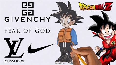 How To Draw Hypebeast Goku Kid Willh2od Youtube