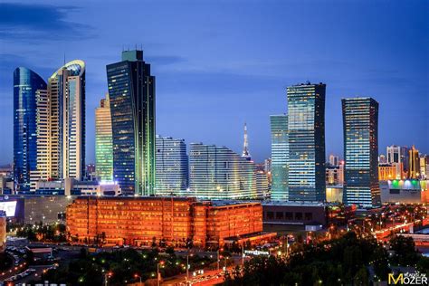 Qazaqstan respublikasy, russisch республика казахстан. Astana's Skyline, Kazakhstan. A pleasure country's natural ...