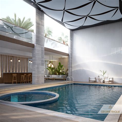 Indoor Swimming Pool Design On Behance