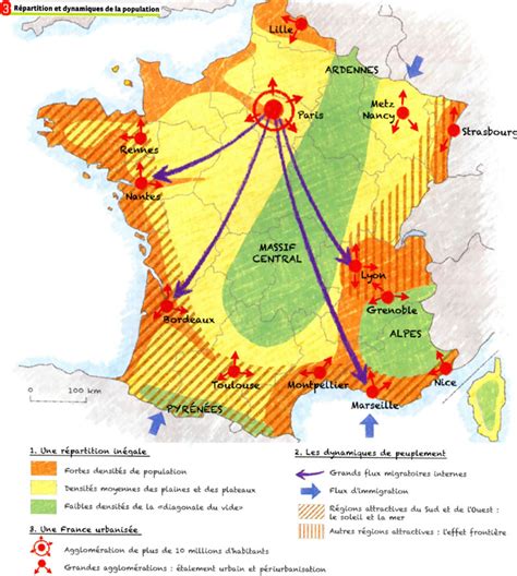 La répartition et les dynamiques de la population française Site de hgmezenc