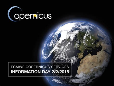 Ecmwf Copernicus Services Information Day Feb 2nd Ecmwf