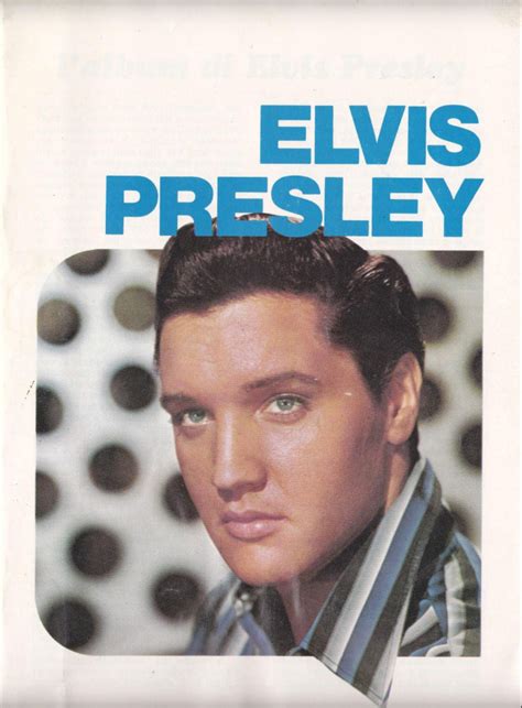 2012 12 16 Lalbum Di Elvis Presley Il Booklet è Della Rca Con Foto