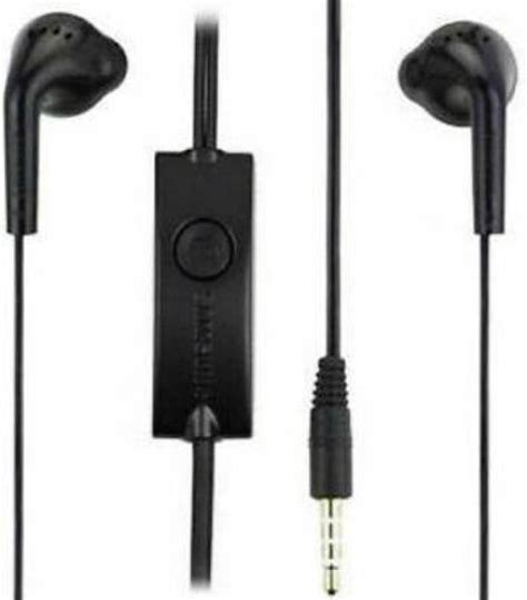 Samsung 100 Original Ehs61asfwe Black Wired With Mic Wired Headset