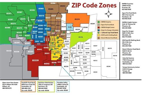 Valley Zip Code Map