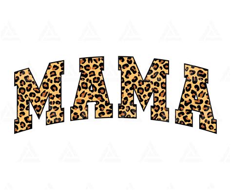 Leopard Mama Svg Mama Varsity Svg Mom Life Mama Png Mama Etsy Australia