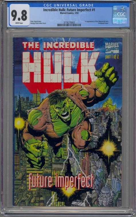 Incredible Hulk Future Imperfect 1 Cgc 9 8 1st Maestro Janis Comic Books Modern Age Marvel