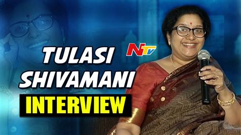 Actress Tulasi Shivamani Interview About Sankabharanam Awards Ntv