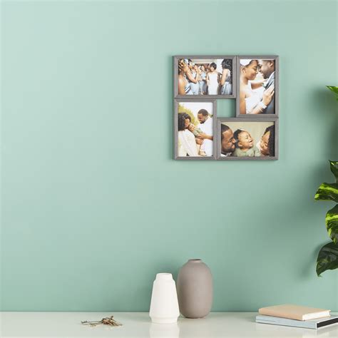 Making a collage is exciting and simple for everyone. VonHaus 4x Decorative Collage Picture Frames for Multiple ...