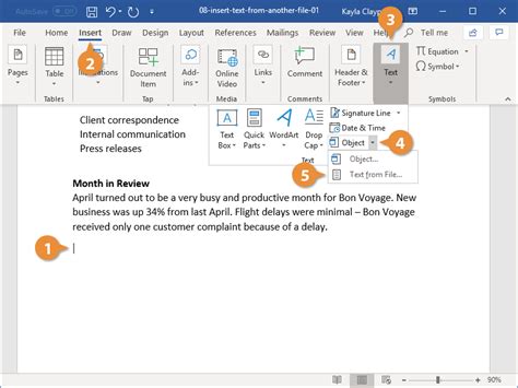 How To Insert Text From Another Document In Word 2013 Logoslawpc