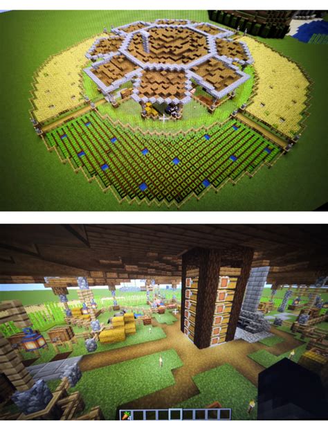 Cool Minecraft Farm Designs