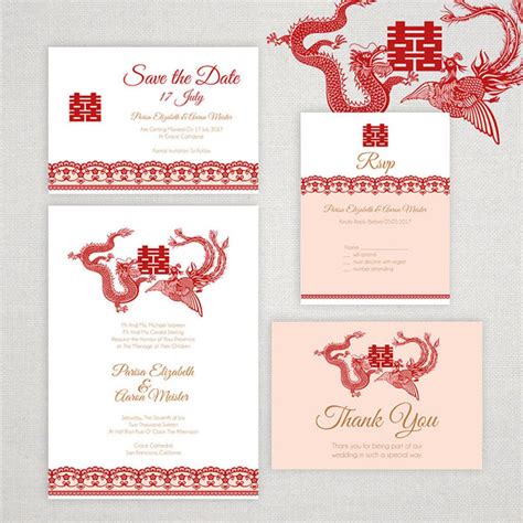 38 Modern Chinese Wedding Invitation Designs For Your Banquet East