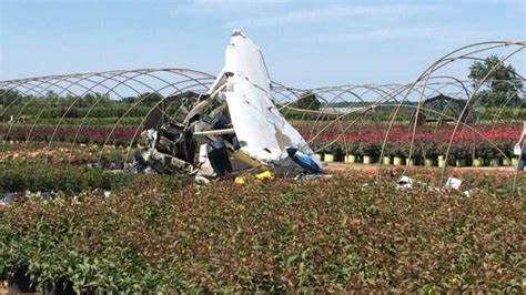 3 Taken To Hospital After Plane Crash In New Carlisle