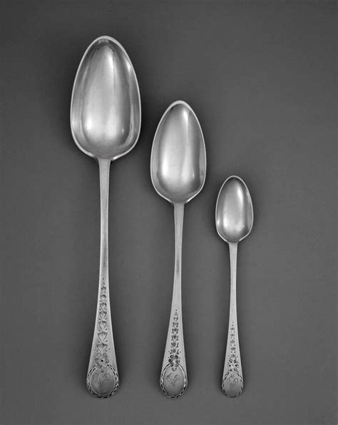 Set Of Spoons Comprised Of 36 Tablespoons 22 Dessert Spoons And 12