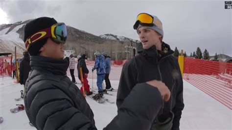 Shredbots Mark Mcmorris And Mikkel Bang At Park City Snowboarder