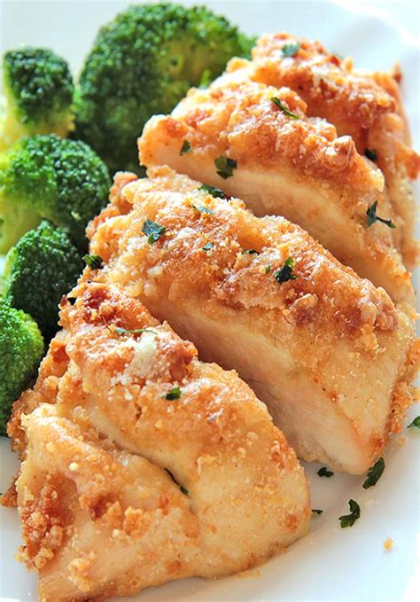 Add chicken and cook until nicely browned, 4 to 5 minutes per side. You've Got To Try This Baked Garlic Parmesan Chicken ...