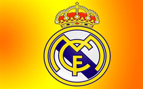 Download Real Madrid Logo Football Club Wallpaper Background Image By Tedwards Real