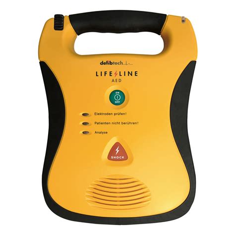 AED LifeLine Defibrillator Alemán