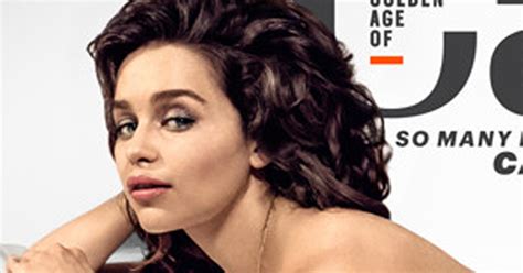 Emilia Clarke Goes Topless As She S Named Esquire S Sexiest Woman Alive Toofab Com