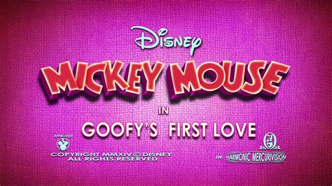 Image Mickey Mouse Goofys First Love Title Screenpng Disney Wiki