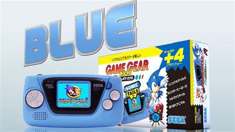 Cute Sega Game Gear Micro Costs ~rm195 Has 4 Variants With 4 Games