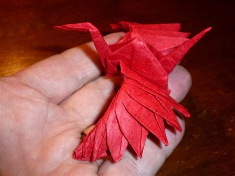 723 173365 Feathered Tsuru Setting The Crease Origami Paper