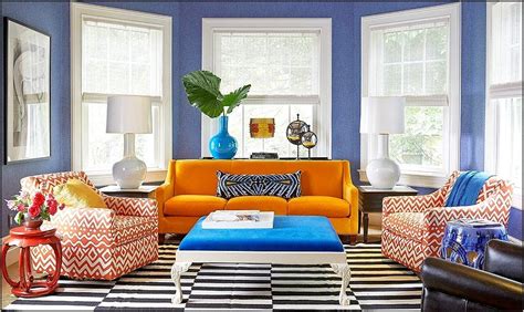 living room blue and orange decor living room home decorating ideas y9wrej6g8o