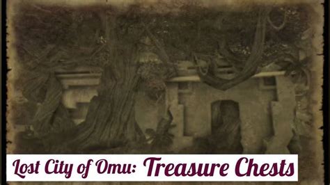 Neverwinter Lost City Of Omu Treasure Map Mid City Lost City