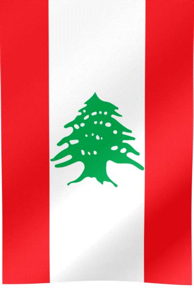 Flag Of Lebanon  All Waving Flags
